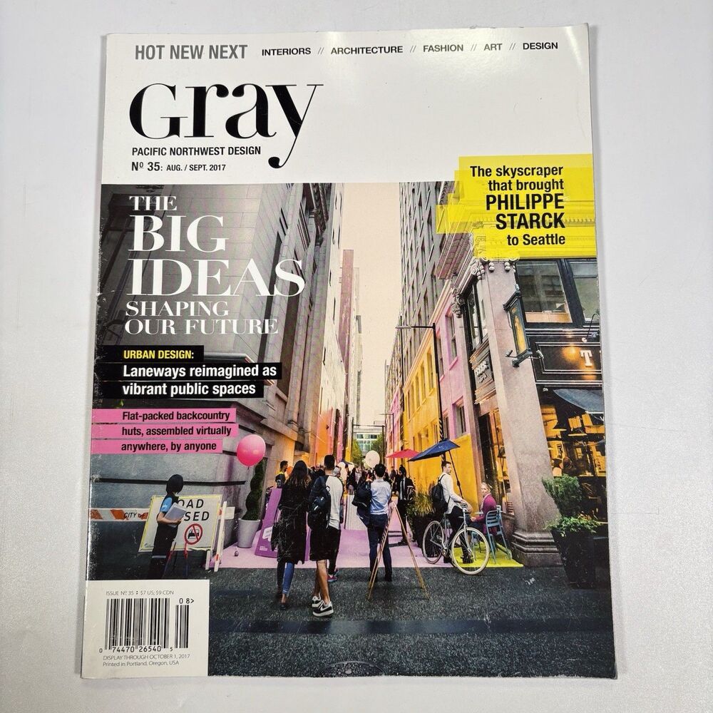 gray pacific northwest design magazine Interior Decorating Architecture Fashion
